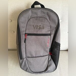 Targus Charcoal Laptop Backpack (Visa Logo)